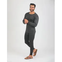 Alfa Oswal Men Thermal Set Winter Wear Warmer Inner Wear Men Top - Pyjama Set Thermal image 3