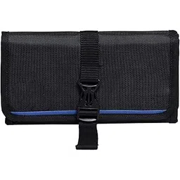 alfasiya Gadget Organizer Bag for All Gadgets Accessories Universal Travel Bag, Go Bag/Universal Travel Kit Organizer for Small Electronics and Accessories & Other Digital Devices Black Color-picture-48