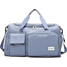 ali shipping 6-Pocket Travel Bag for Men and Women - Multi-Compartment Lightweight Organizer, Water-Resistant and Foldable, Perfect for Students, Gym, Commuters, and Outdoor Adventures-picture-20