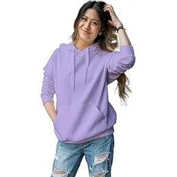 alifattire CozyChic Women's Fleece Hoodie – Elegance Meets Everyday Comfort |Purple|-picture-25