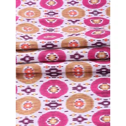 Alina decor Pink & White Printed Table Runner image 4