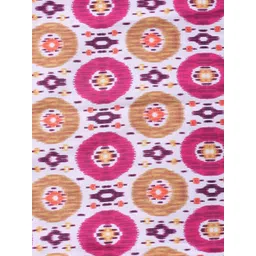 Alina decor Pink & White Printed Table Runner image 5