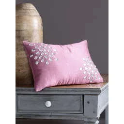 Alina decor Pink Set of Single Solid Rectangle Cushion Covers-picture-24