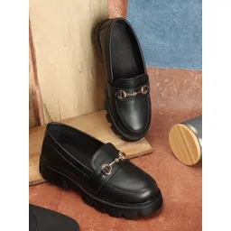 Alishtezia Women PU Loafers-picture-32