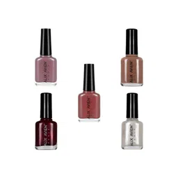 ALIX AVIEN PARIS Set Of 5 Long Lasting Glossy Nail Lacquer - 4 ml - Shade - 83,9,94,33,28-picture-26