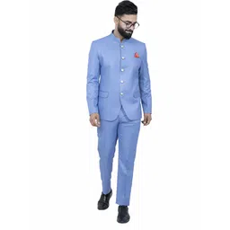 aljaami Men jodhpuri bandhgala Solid Suit-picture-38