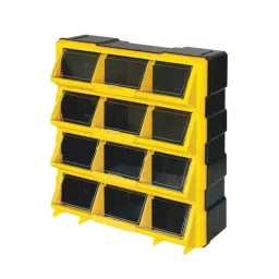 ALKON Component Organiser 12 Pockets Polypropylene with Transparent Lid , ACO12PTL-picture-45