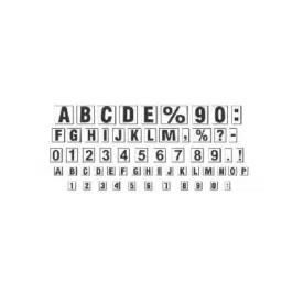 Alkosign 20mm English Letters For Magnetic Sheet AML-20-picture-45