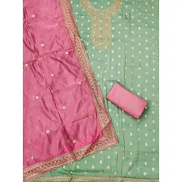 all about you Embroidered Unstitched Dress Material-picture-34