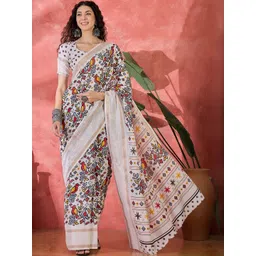 all about you Ethnic Motifs Printed Saree-picture-29