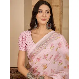all about you Floral Brasso Saree-picture-12