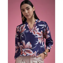 all about you Floral Print Top-image-15