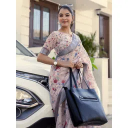 all about you Floral Printed Zari Ready to Wear Saree-picture-33