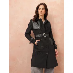 all about you Notched Lapel Collar Double-Breasted Regular Fit Overcoat with Belt-picture-29