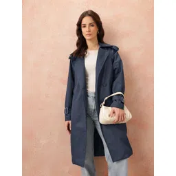 all about you Notched Lapel Collar Single-Breasted Regular Fit Trench Coat with Belt-picture-36