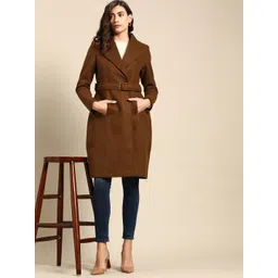 all about you Polyester Solid Coat For Women-picture-43