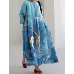 all about you Printed Maxi Dress-image-26