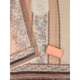 all about you Printed Organza Unstitched Dress Material-picture-23