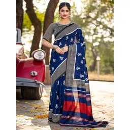 all about you Printed Pure Silk Designer Saree-picture-26