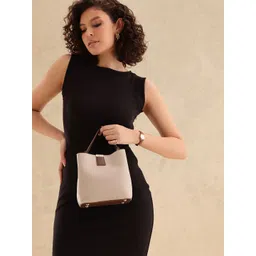 all about you PU Bucket Handheld Bag-picture-31