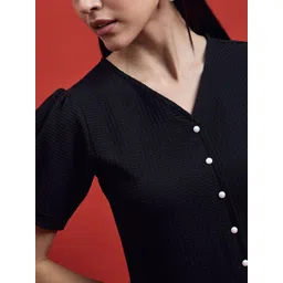 all about you Puff Sleeve Top image 2