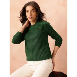 all about you Round Neck Ribbed Pullover-picture-14