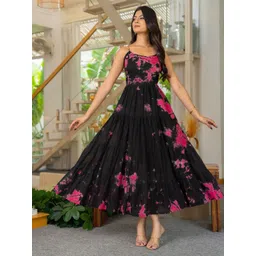 all about you Tie and Dye Dyed Fit & Flare Midi Dress-picture-40