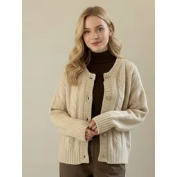 all about you Women Cable Knit Cardigan-picture-23
