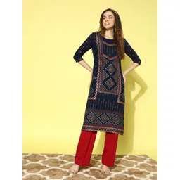 all about you Women Ethnic Motifs Printed Kurta-picture-39