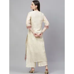 all about you Women Ethnic Motifs Printed Regular Kurta with Palazzos image 3