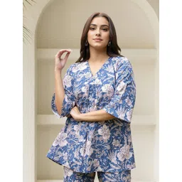 all about you Women Floral Print Cotton Top-picture-34