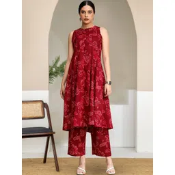 all about you Women Floral Printed Regular Kurta with Palazzos-picture-32