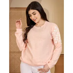 all about you Women Floral Printed Woollen Pullover-picture-30