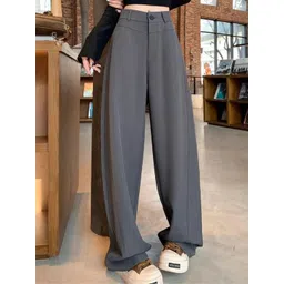 all about you Women High-Rise Flared Trousers-picture-21