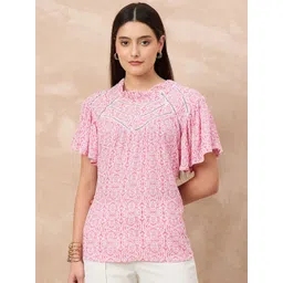 all about you Women Printed Regular Top-picture-39