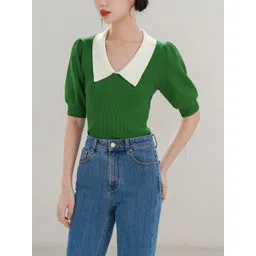 all about you Women Shirt Collar Pullover-picture-22