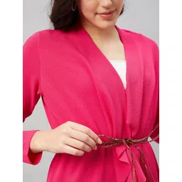 all about you Women Tie-Up Shrug image 3