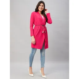 all about you Women Tie-Up Shrug image 2