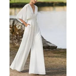 all about you Women V-Neck Jumpsuit-picture-22