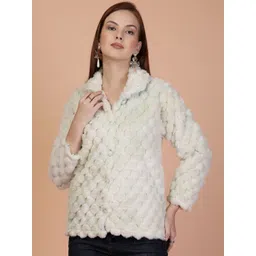 all about you Women Woollen Open Front Jacket-picture-15