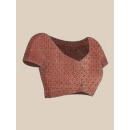 all about you Woven Design Zari Organza Handloom Banarasi Saree image 2