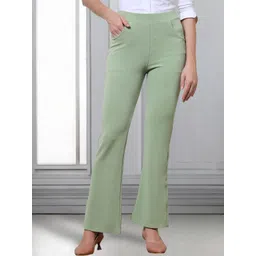 all about you formals all about you Women Flared High-Rise Trousers-picture-35