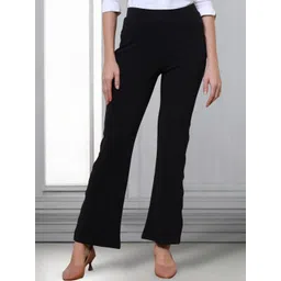all about you formals all about you Women Flared High-Rise Trousers-picture-28
