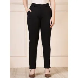 All About You Formals Women High-Rise Wrinkle Free Trousers-picture-28