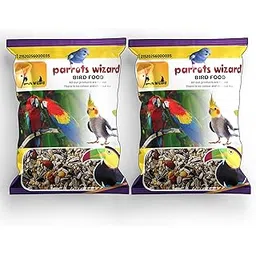 All Life Stages Big Parrot Bird Food 31 Types Of Seed Mix [450Gm] (Pack 2)-picture-11