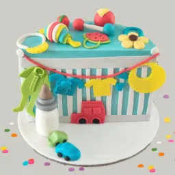 All Things Baby Half Year Birthday Cake (1.5 kg)-picture-13