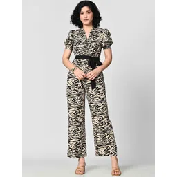 ALL WAYS YOU Women Printed Basic Jumpsuit-image-23