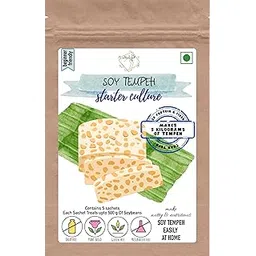 Alla's Posh Flavors Soy-Based Tempeh Starter Culture | Make Indonesian Tempeh at Home | Easy-to-Use Instructions Included | Makes 5 Kilograms of Soy Tempeh-picture-27