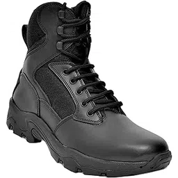 allen cooper AC 6053 Hi-Ankle Tactical Boot with Side Zip | Hiking & Trekking Shoes | Ideal for Army, Combat Action, Law Enforcment, Bikers and Military Units-picture-12