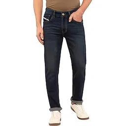 allen cooper Allen Coper Slim Fit Strechable Denim Jeans for Men-picture-13